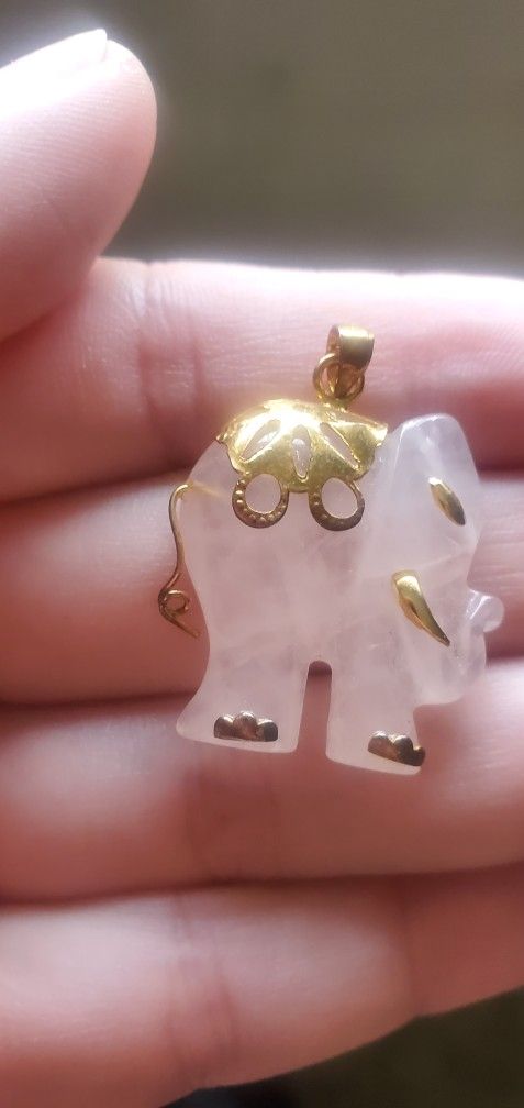 Goldfilled Elephant Pendant