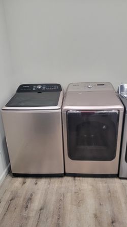 Samsung Washer & Electric Dryer