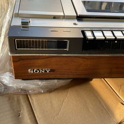 Sony video cassette recorder