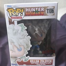 Hunter x Hunter Killua Zoldyck Godspeed Funko Pop
