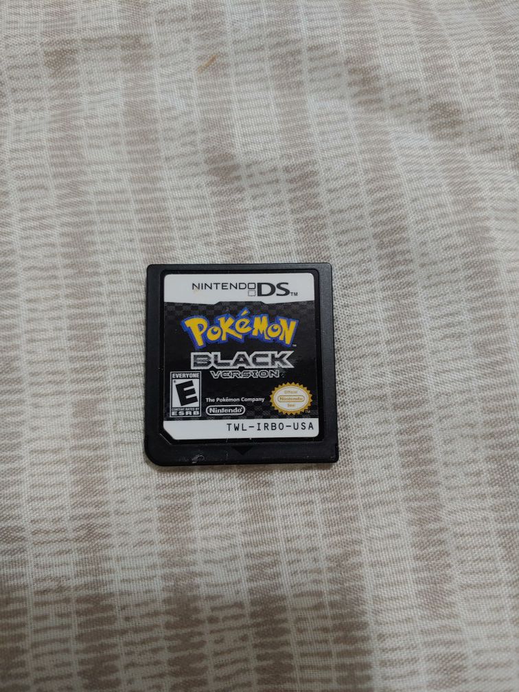 Pokemon Black Version AND Nintendo DS lite