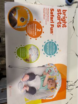 Bright Starts Safari Fun Vibrating bouncer