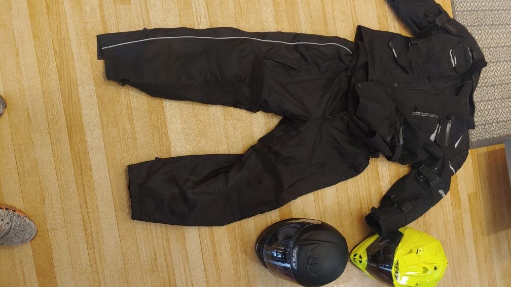 Waterproof Motorcycle Jacket, Pants, Helmets