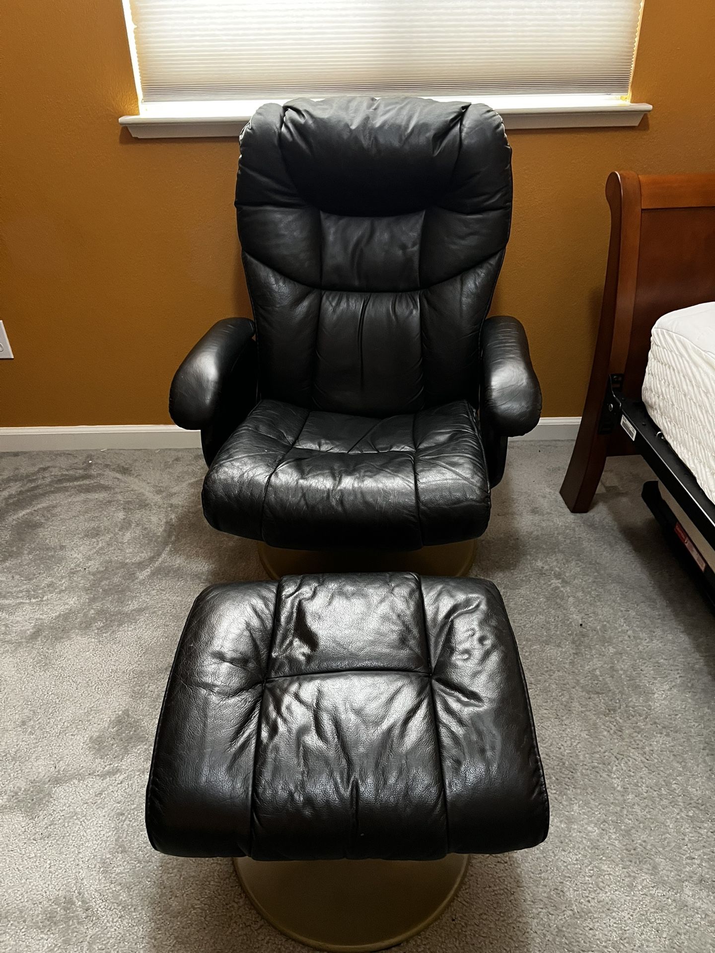 Chair And Ottoman 