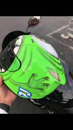 HJC RPHA 11 Pro Mike Wazowski Helmet Arai Yamaha Suzuki Alpinestars Dainese