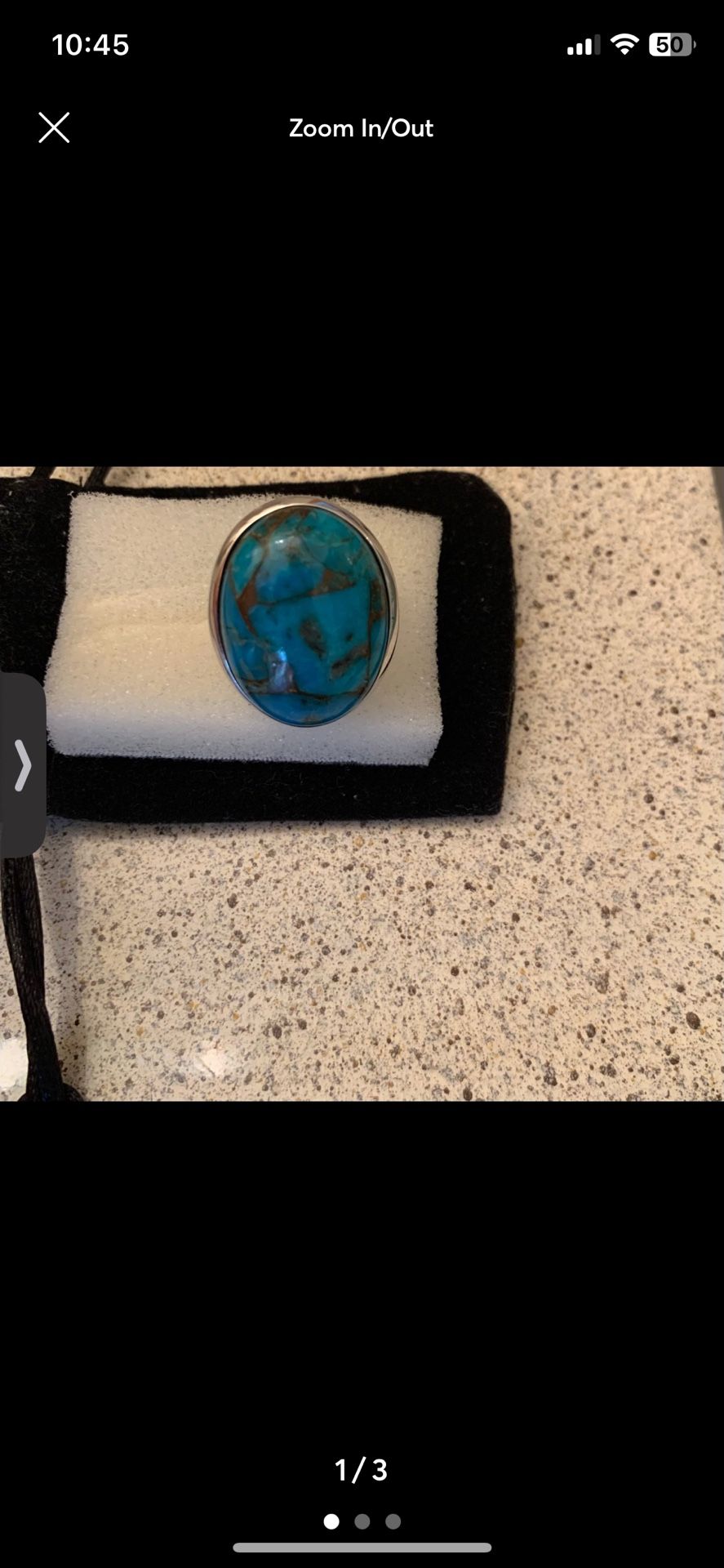 Turquoise Statement Ring