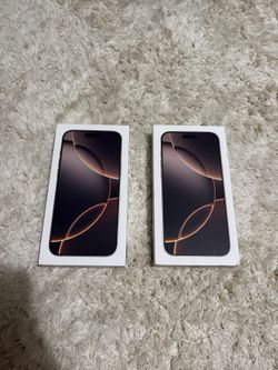 IPhone 16 pro max 512 GB Desert Titanium