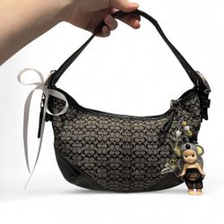 Coach Bag With Cute Accessories Included 