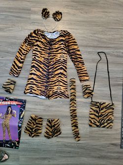 Tiger Halloween Costume - Custom Fur Accessories
