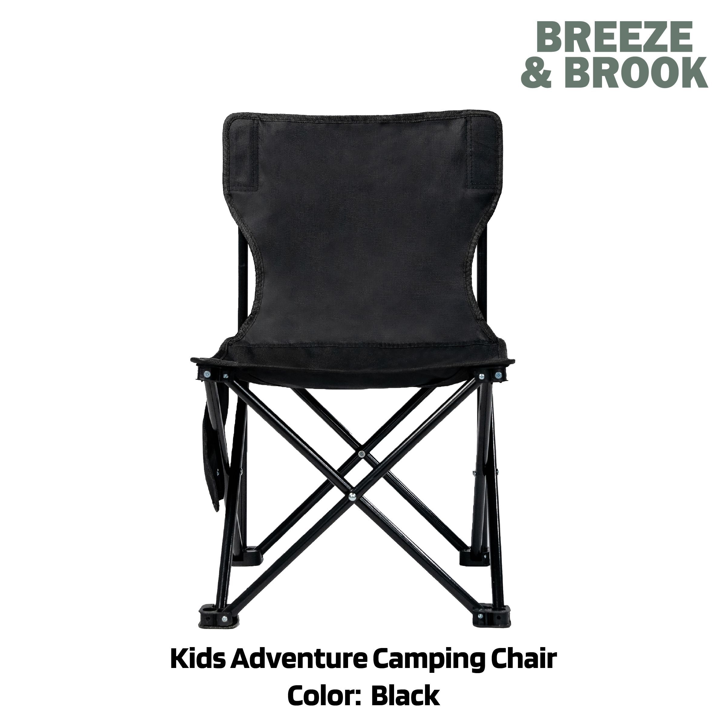Kid's Camping Chair (Black)