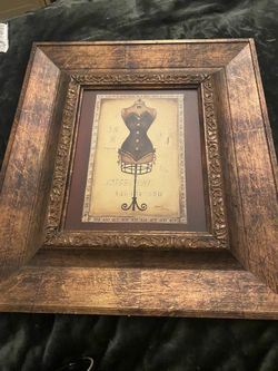 Taille de Robe II, Framed Art Print Wall Art by Kimberly Poloson