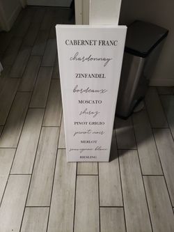 Wine picture sign decoration 