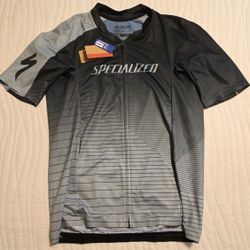 SPECIALIZED SL R JERSEY BLK/CHAR TEAM X