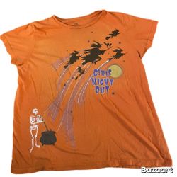Sz 2x Halloween Witch Girls Night Out Tshirt