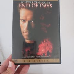 3/$10 🌟 End of Days With Arnold Schwarzenegger DVD