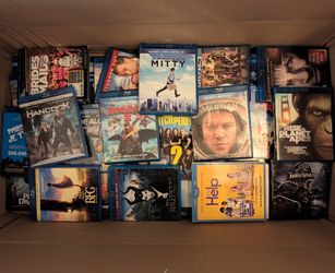 Lot of 100 mint condition Blu-ray movies - no scratches