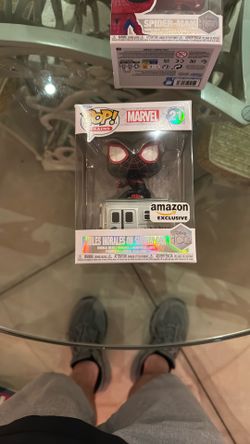 Funko Pop Miles Morales On Subway Car Exclusive 