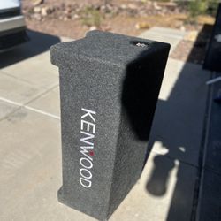 Kenwood P-W3021D Dual 12" Loaded Subwoofer Enclosure