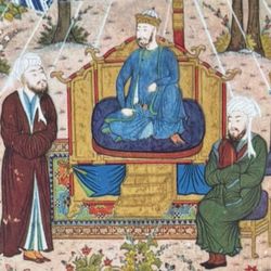 KALILA AND DIMNA Original 1950’s Vintage Fine Art Print Antique Persia Persian Collectible Italy Italian Printed Poster Ephemera HILLCREST