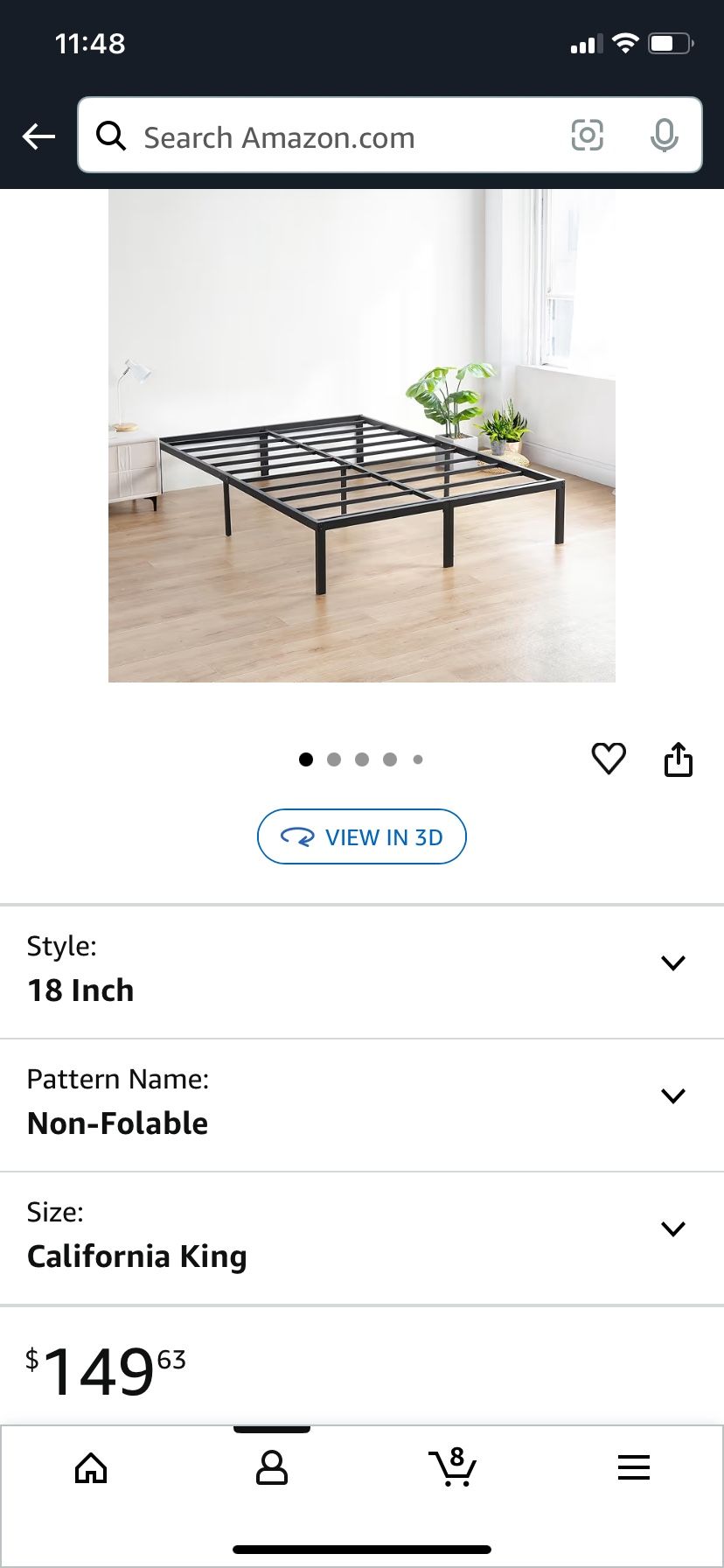 California King Bedframe