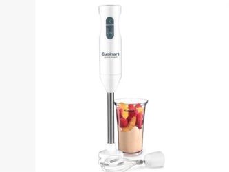 Cuisinart Quick-Prep Single-Speed Hand Blender-White-CHB-60TG 250W Immersion Blender-Handheld Mixer  Brand New never opened Box Blender and Whisk Atta