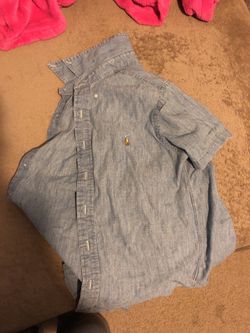 Baby blue polo by Ralph Lauren dress shirt