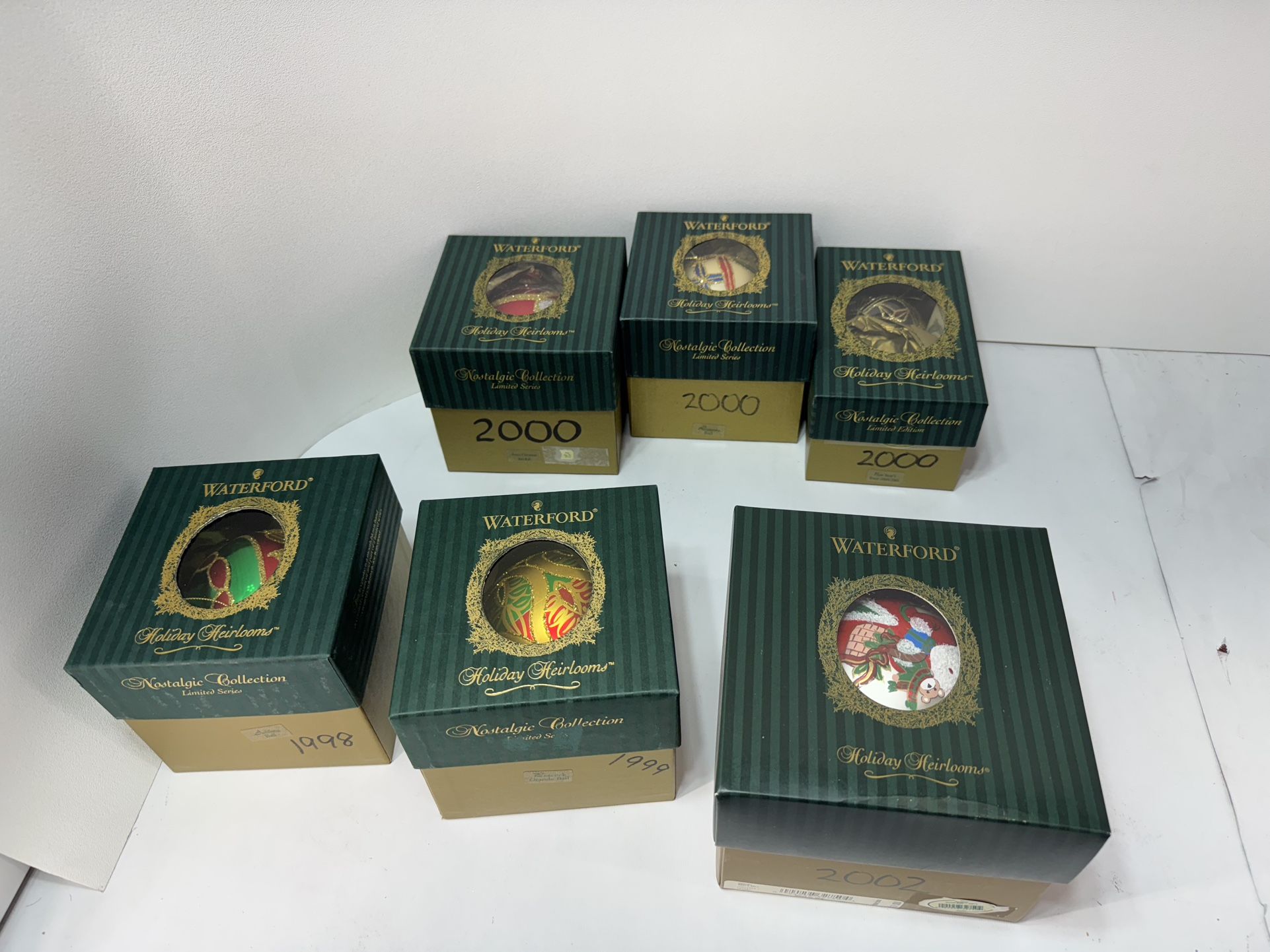 Collection Holiday Heirlooms Set Of 6 Ornament
