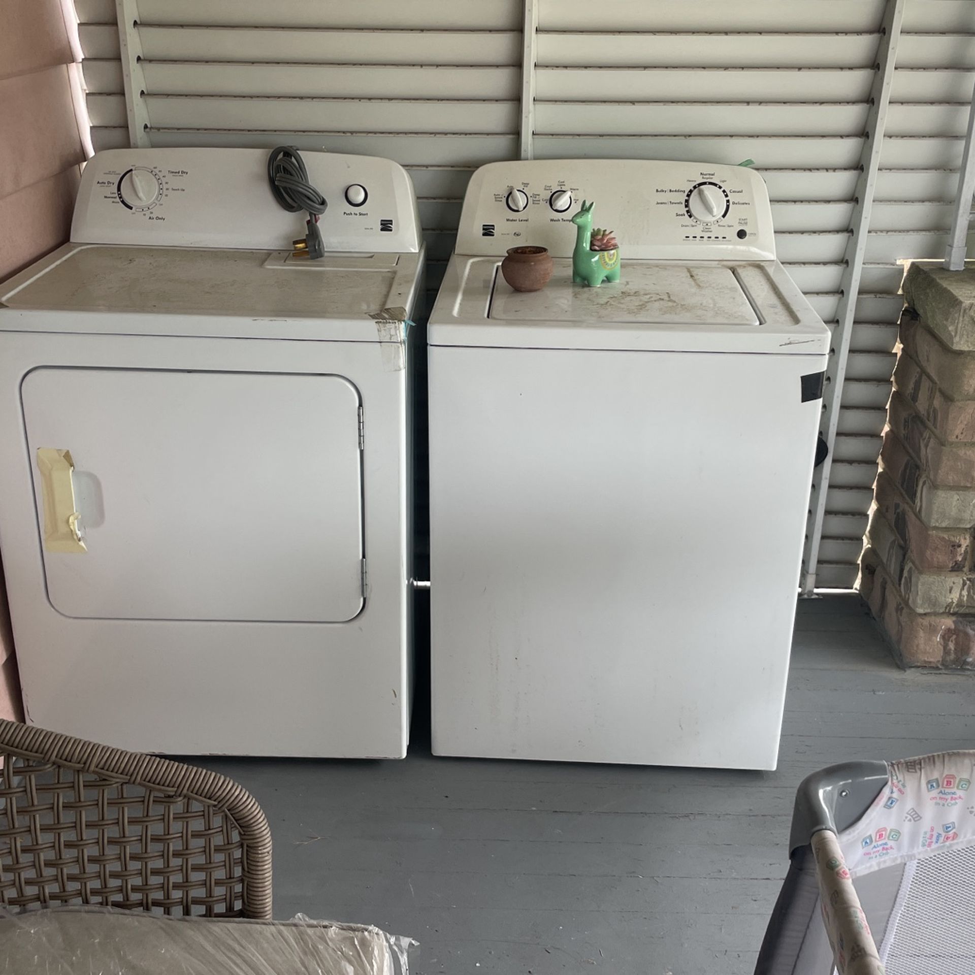 Kenmore Washer And Dryer Set