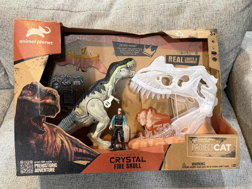HUGE Animal Planet Kids Dinosaur 🦕 Play Set 