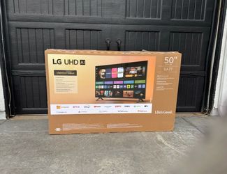 50 “ LG smart 4K UHD HDR TV