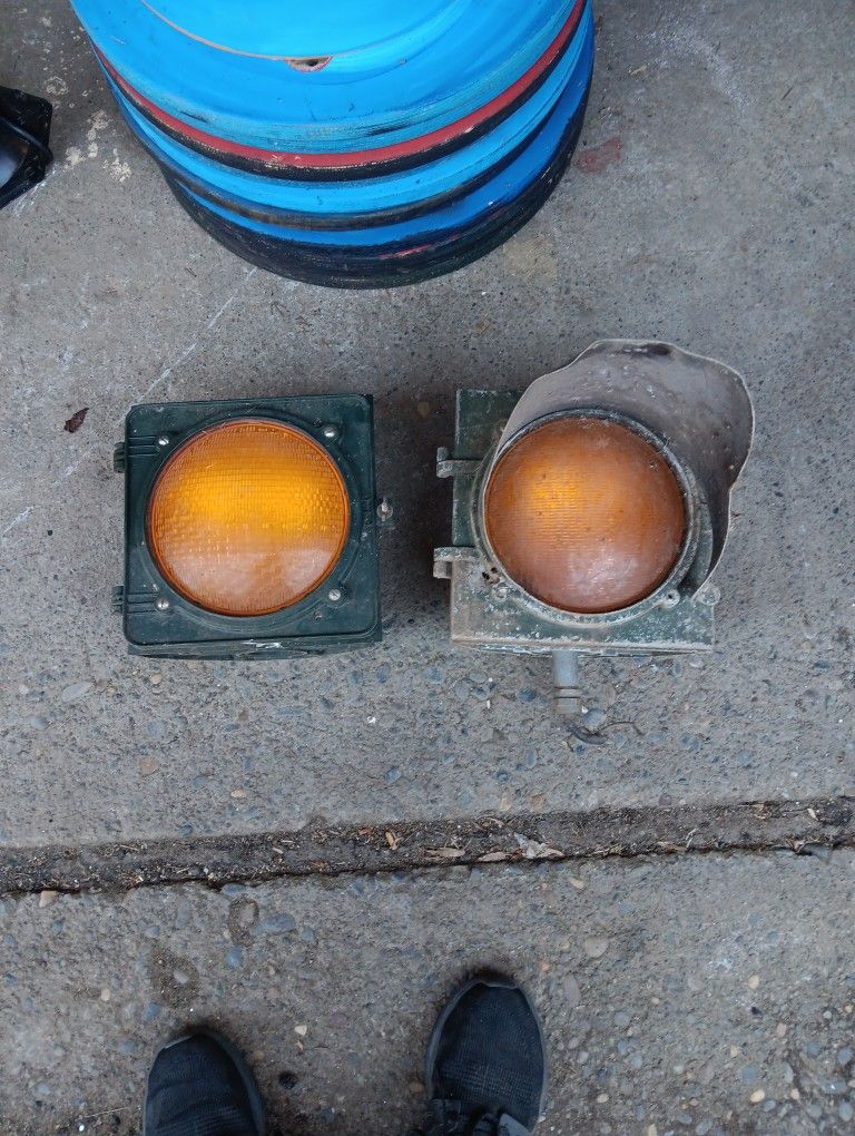 Antique Traffic Signal Lights