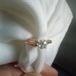 14 K Gold Diamond Ring HALF CARAT TO THREE QUARTER CARAT