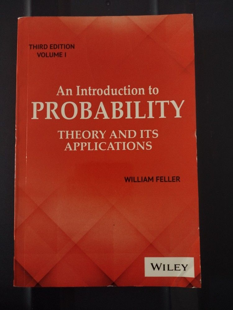 Feller - An Introduction to Probability Theory and Its Applications (Third Edition, Volume I)