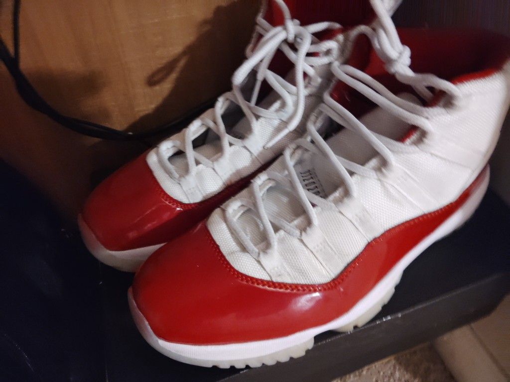 Cherry Jordan 11 Size 10
