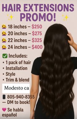 Hair Extensions Bundle!!