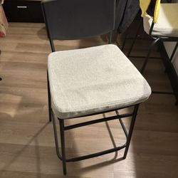 IKEA STOOLS WITH CUSHION