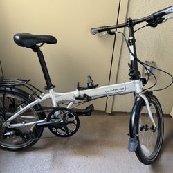 Used Dahon Mariner D8 BRUSHED Folding Bike, 20" 