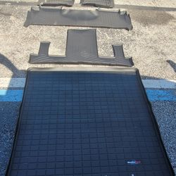 Complete set of weather tech All weather floor liners