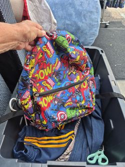 Marvel comics backpack