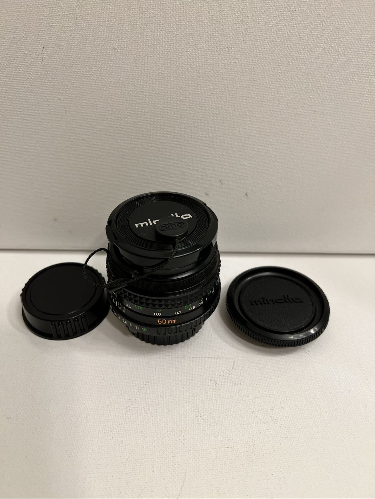 Minolta Md 50mm f/1.7 Lens Rokkor-x, Lens Made In Japan