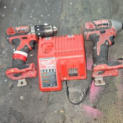 Milwaukee M18 Drill Impact Wnd Charger 