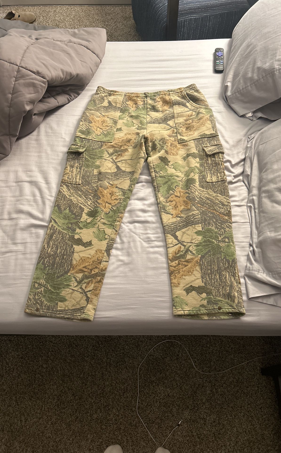 Camo Cargo Sweatpants