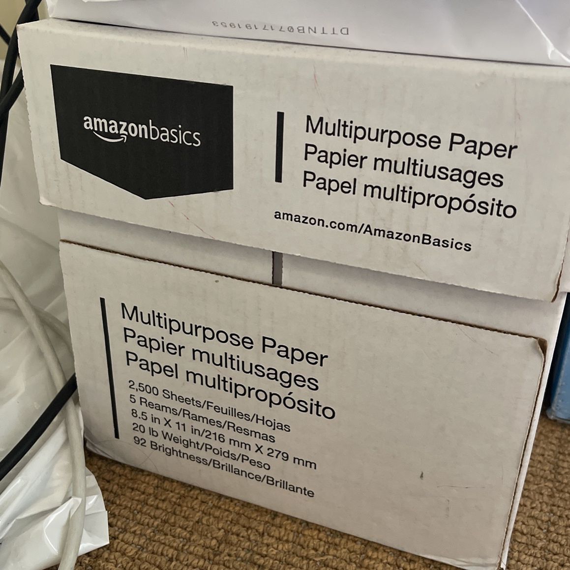 Multipurpose Paper Ream (BRAND NEW, UNOPENED)