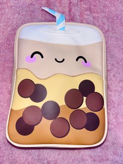 New kawaii Tea boba mini purse backpack