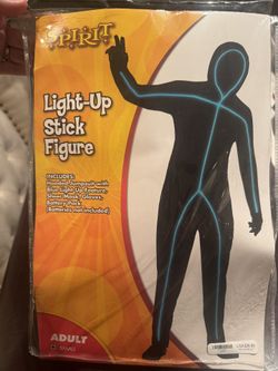 Light-Up Stick Figure Costume 