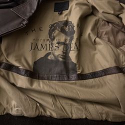 Leather jacket James Dean