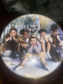 LITTLE RASCALS LIMITED EDITION PLATE