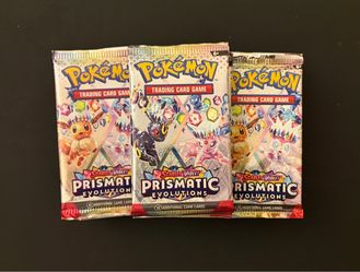Pokémon - Prismatic Evolutions - Booster Packs - Factory Sealed