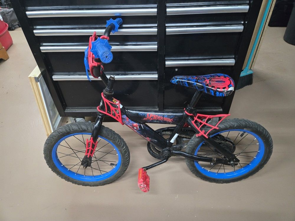 16 Inch Huffy Spiderman Bike