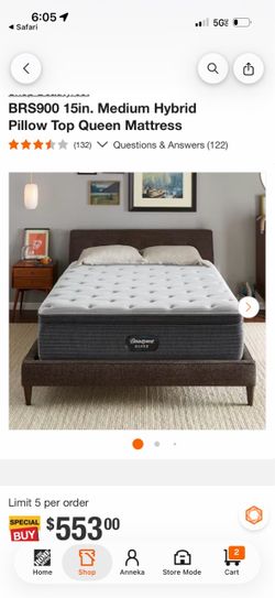Beautyrest silver mattress